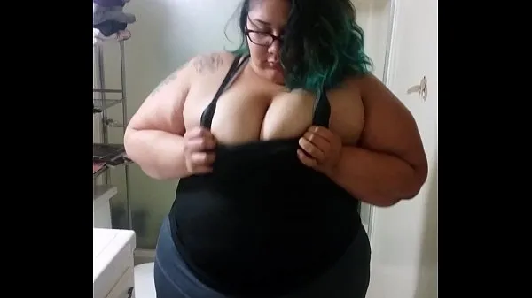Εμφάνιση Sexy BBW shower των κλιπ μου