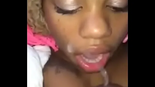 Hiển thị d. ebony let me cum on her face Clip của tôi