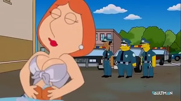 Vis Sexy Carwash Scene - Lois Griffin / Marge Simpsons mine klip