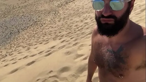 Mostra Paglia pubblica nelle dune di Maspalomas miei Clip