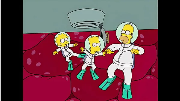 Afficher Homer et Marge ayant des relations sexuelles sous-marines (réalisé par Sfan) (nouvelle introductionmes clips