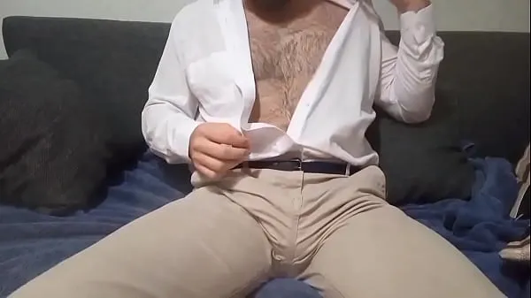 عرض Hairy office straight guy gets naked on video for his boss مقاطعي