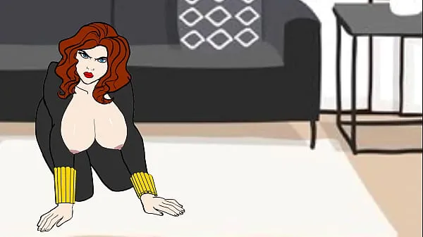 Vis Hawkeye Fucks Natasha (Black Widow) in Budapest - Avengers Cartoon Porn mine klip