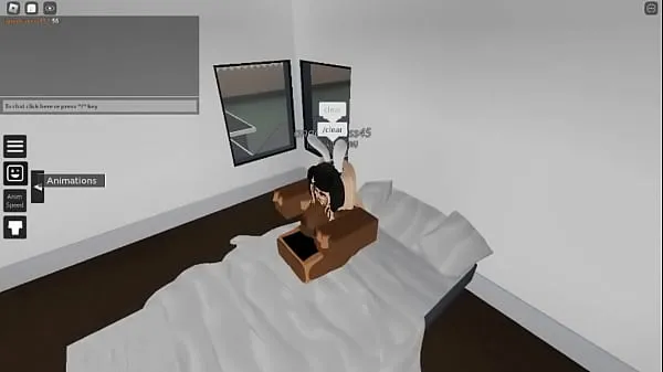 Hiển thị futa fucks stupid whore in roblox and impregnates her with babys (rough sex Clip của tôi